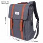 15.7" Laptop Notebook Anti-theft Backpack USB Charge Computer Travel Bag