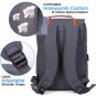 15.7"  Laptop Notebook Anti-theft  Backpack USB Charge Computer Travel Bag