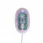 Rose Crystallized Blue light Optical Computer Desk USB Mouse with Crystals