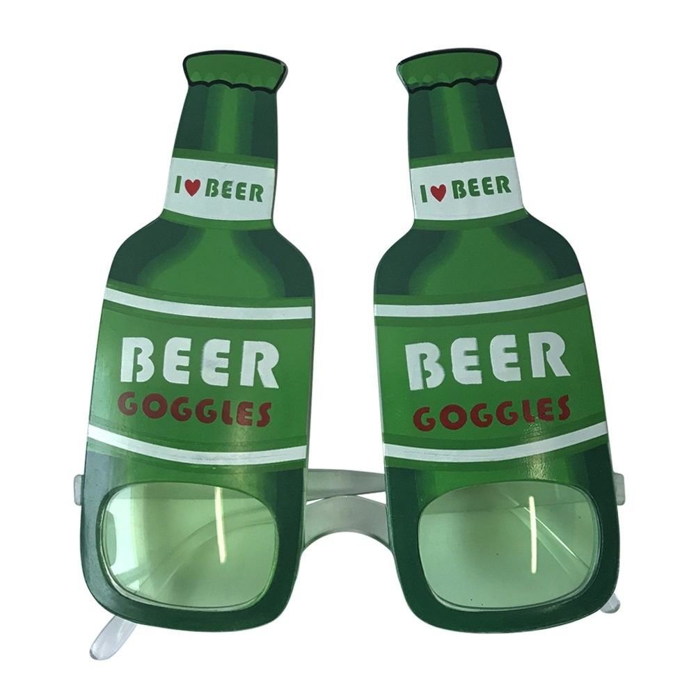 OLABB ST. Patrick's Day Eye Glasses I Love Beer Costume Goggles Party Accessory