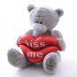 Plush Bear Kiss Me Lips GIFT FOR HER Valentine's Day Love US Free fast shipping