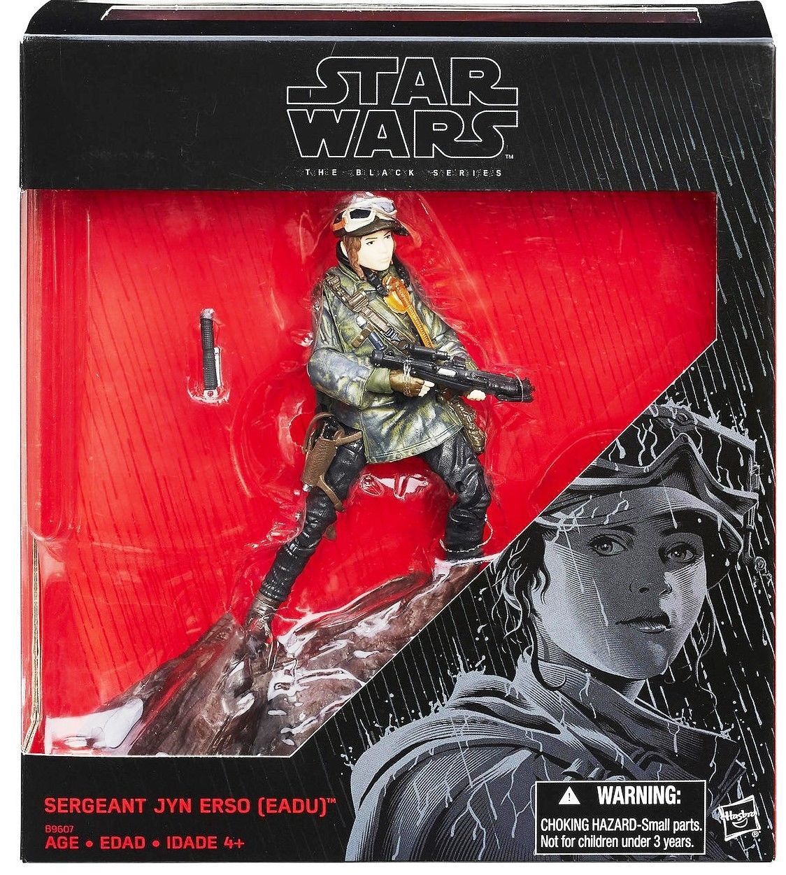 NEW Disney Star Wars The Black Series Rogue One Sergeant Jyn Erso Figure