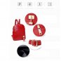 Hot Style Women Real Genuine Leather Backpack Fashion Bag USB Charger Port