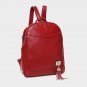 Hot Style Women Real Genuine Leather Backpack Fashion Bag USB Charger Port