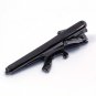 Men's Novelty Army AK-47 Gun Tie Clip Silver Gold Gift Box Wedding Bar Clasp