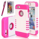 Drop Protection Slim Fit Dual Layer Hard and Soft Hybrid Case for Apple