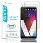 [2-PACK] PREMIUM Tempered Glass [9H] [Full Cover] Screen Protector For LG V20