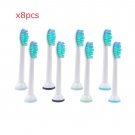 8 Toothbrush Heads Replacement for Philips Sonicare Hx6710 Hx6930 Hx6530 Hx6210