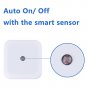 6 Pack Plug in LED Night Light Wall Lamp with Dusk to Dawn Sensor White 0.5w