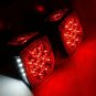 Rear Led Submersible Trailer Tail Lights Kit Boat Marker Truck Round Waterproof