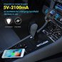Bluetooth Car FM Wireless AUX Stereo Audio Receiver Radio Adapter USB Charger SD