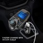 Bluetooth Car FM Wireless AUX Stereo Audio Receiver Radio Adapter USB Charger SD
