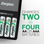 Energizer Pro Charger AA and AAA Free AA NiMH Rechargeable Batteries LED Sign