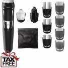 Philips Norelco Grooming Kit Rechargeable Hair Ear Beard Trimmer Mens Shaver Set