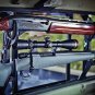 Truck Double Rifle Shotgun Car 2 Gun Holder Hanger Mount Rack Rear Window