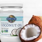 Organic Extra Virgin Coconut Oil Unrefined Cold Pressed 100% Pure Hair Skin 14oz