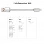 3 Pack 10 Ft Lightning Cable Heavy Duty iPhone X 8 7 6 5 Charger Charging Cord