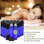 Cobalt Blue Glass Roll On Bottle Essential Oil Roller Ball Bottles 10ml 24pc SET