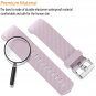 Fitbit 3 Pack Silicone Fitness Wristband Charge 2 Strap Replacement Bands Small