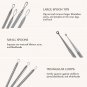 Pimple Popper Comedone Blackhead Tweezer Remover Kit Extractor Professional Tool