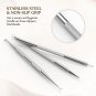 Pimple Popper Comedone Blackhead Tweezer Remover Kit Extractor Professional Tool