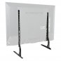 Universal LCD Flat Screen TV Table Top Stand Base Padded Bottom Feet 22" to 65"