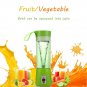 Portable Blender USB Juicer Cup Fruit Mixing Machine, Rechargeable 380ML Bottle
