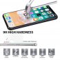 9H Tempered Glass Screen Protector For iPhone X Apple Full Protective Cover 2 PC