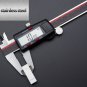 Caliper Digital Stainless Steel Electronic LCD Micrometer Measuring 0- 6" 8" 12"