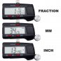 Caliper Digital Stainless Steel Electronic LCD Micrometer Measuring 0- 6" 8" 12"