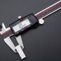 Caliper Digital Stainless Steel Electronic LCD Micrometer Measuring 0- 6" 8" 12"