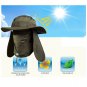 New Summer Outdoor Sun Protection Fishing Cap Neck Face Flap Hat Wide Brim Cover