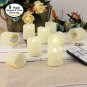 9 Pcs Moving Wick LED Flameless Candles with Remote Control Timer Tea lights
