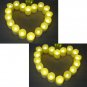 9 Pcs Moving Wick LED Flameless Candles with Remote Control Timer Tea lights