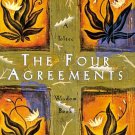 NY Times Bestseller The Four Agreements 4 Paperback by Miguel Ruiz B Happy Guide