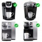 12 Keurig Coffee Charcoal Water Filter Replacement 05073 Fits 2.0 Cartridges