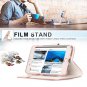 iPhone 8 Plus / 7 Plus Case PU Leather Wallet Case Card Holder Stand RFID Block