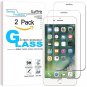 For iPhone 8 Plus / 7 Plus Premium Tempered Glass Clear Screen Protector 9H