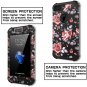 Hybrid Heavy Duty Shockproof Full-Body Protective Case for iPhone 8 7 Plus Rose