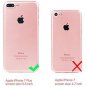 Hybrid Heavy Duty Shockproof Full-Body Protective Case for iPhone 8 7 Plus Rose