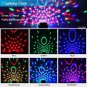 DJ Light Sound Activated Party Lights Disco Ball KINGSO Strobe Club Effect Led