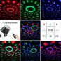 DJ Light Sound Activated Party Lights Disco Ball KINGSO Strobe Club Effect Led