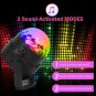 DJ Light Sound Activated Party Lights Disco Ball KINGSO Strobe Club Effect Led