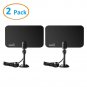 2 Pack Thin Flat Indoor Antenna HD High Def TV Fox Scout HDTV DTV TVScout TVFox