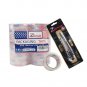 Moving Storage Packing Tape Shipping Packaging BONUS FREE Razor KNIFE [8 Rolls]