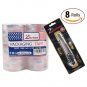 Moving Storage Packing Tape Shipping Packaging BONUS FREE Razor KNIFE [8 Rolls]