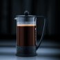 French Press Coffee Maker Tea Maker Stainless Steel 8 Cup 34 Ounce Filter Glass
