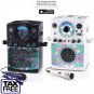 KARAOKE MACHINE SYSTEM Microphone Bluetooth CD/G Audio Singing TFT Display