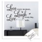 Vinyl Home Decor Stickers Love Quotes Wall Decal Mural Sticker DIY Art Removable