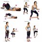 5 Set Resistance Loop Bands Fitness Training Strength Exercise Yoga Rubber Band